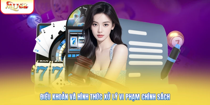 Điều khoản và hình thức xử lý vi phạm chính sách