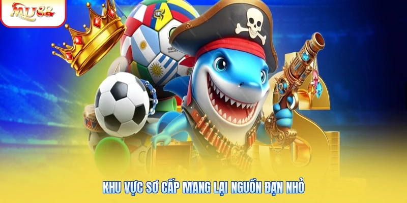 Dragon Fishing Mu88 - Cơ Chế Săn Cá Rồng Dưới Biển Sâu Khu vực sơ cấp mang lại nguồn đạn nhỏ