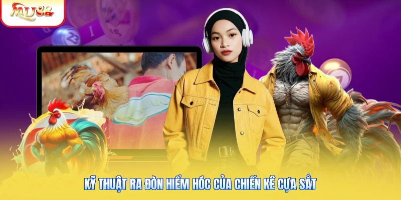 Kỹ thuật ra đòn hiểm hóc của chiến kê cựa sắt