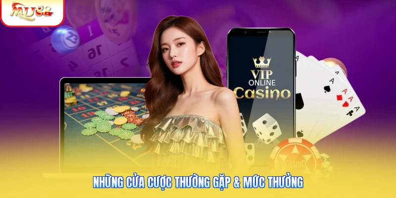 Tài Xỉu Mu88 | Hướng Dẫn Luật Chơi & Mẹo Soi Cầu Thắng 99% Những cửa cược thường gặp & mức thưởng