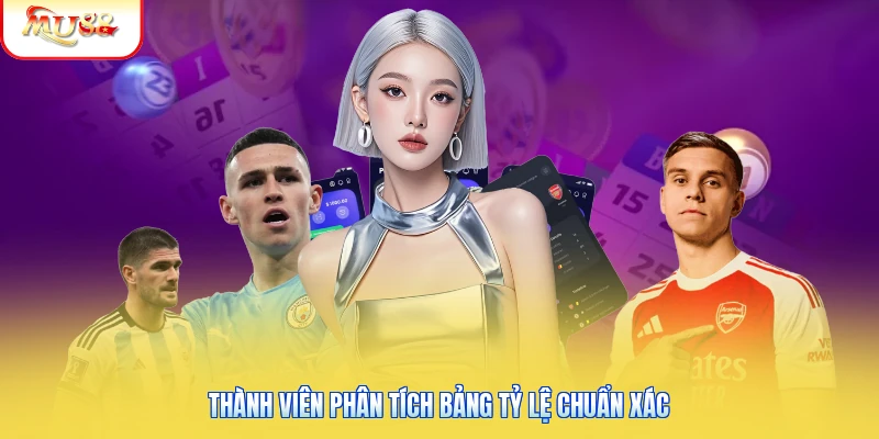 Thành viên phân tích bảng tỷ lệ chuẩn xác